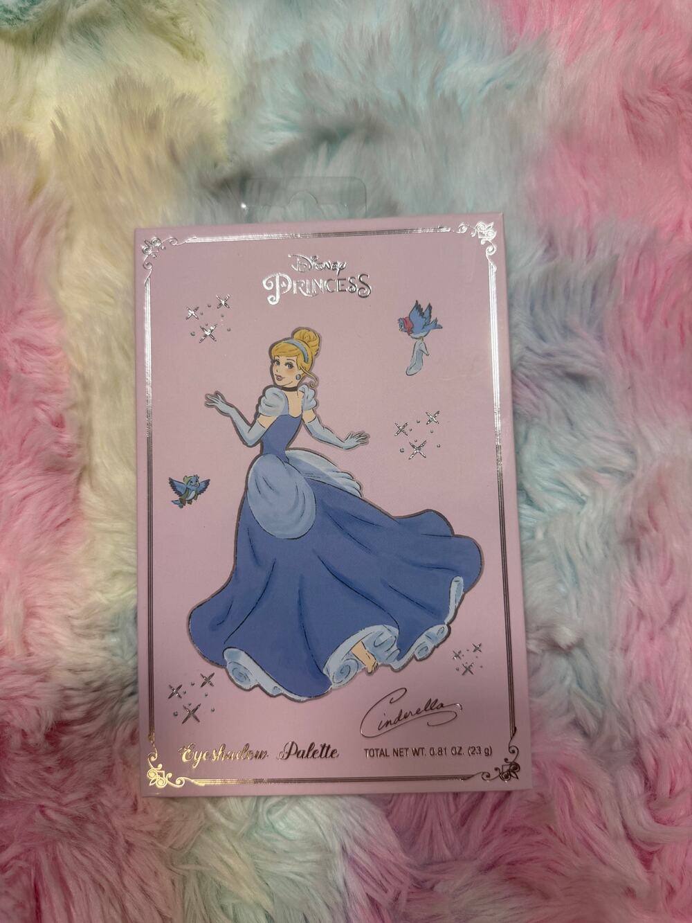 NWT Taste Beauty Disney Cinderella Pink 12-Shade Palette 0.81 oz